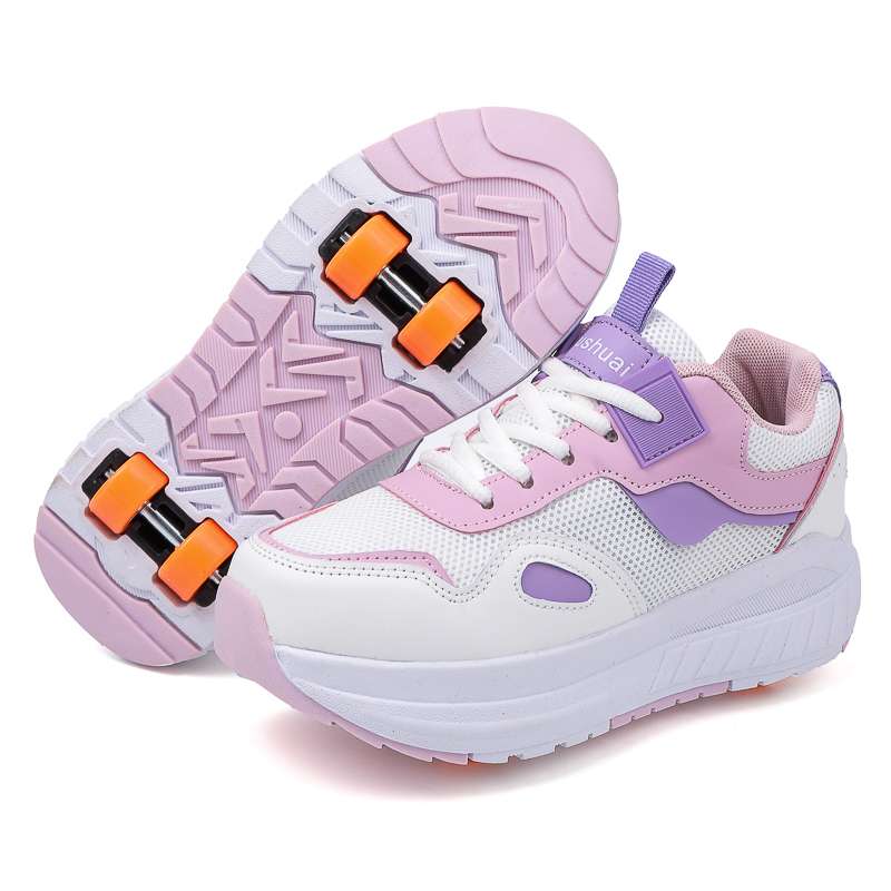Men'S Shoes To Women'S Size - Kids Roller Skates 4 Wheels Detachable