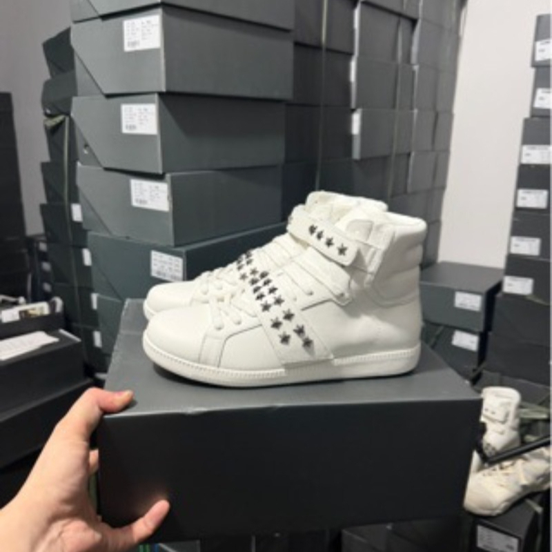 Unisex High-Top Rivet Decor Sn - Men Shoes Eu To Us ulasan dan harga