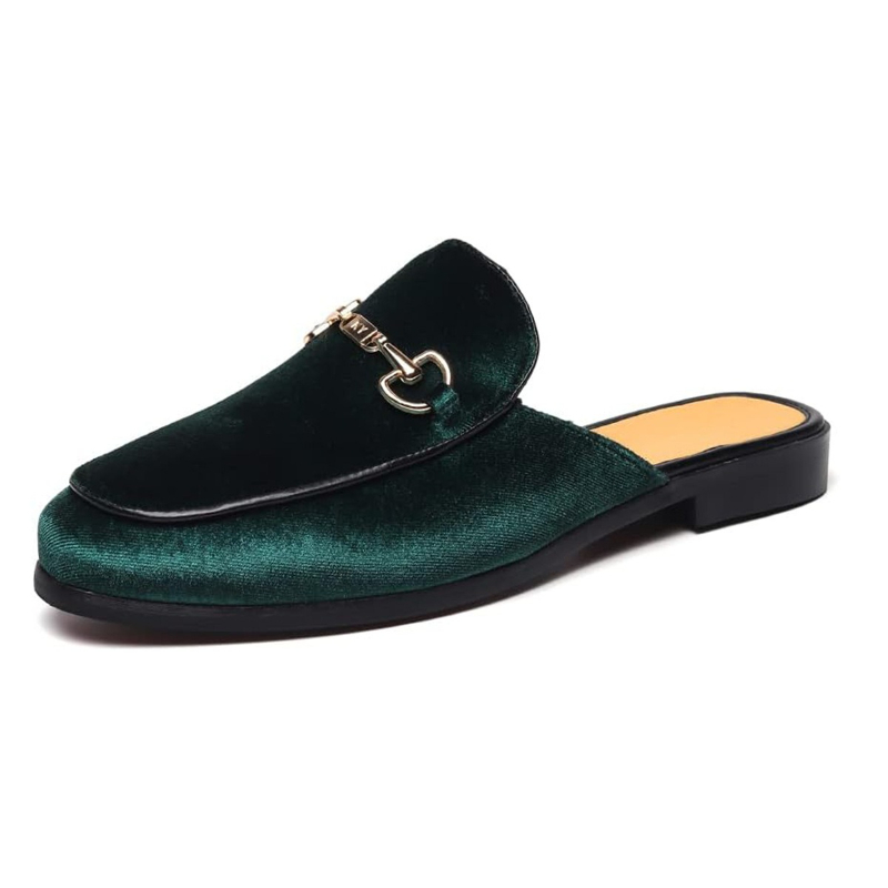Mules Shoes for Men's New Brit - Men'S Shoes Navy Blue ulasan dan harga
