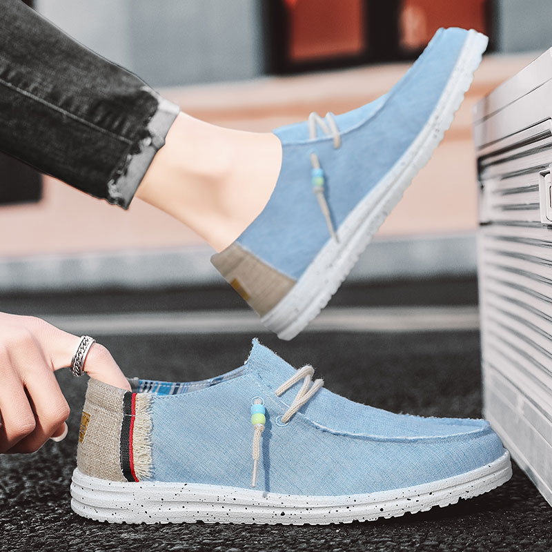 Spring Summer Blue Men's Casua - Men'S Shoes Navy Blue ulasan dan harga
