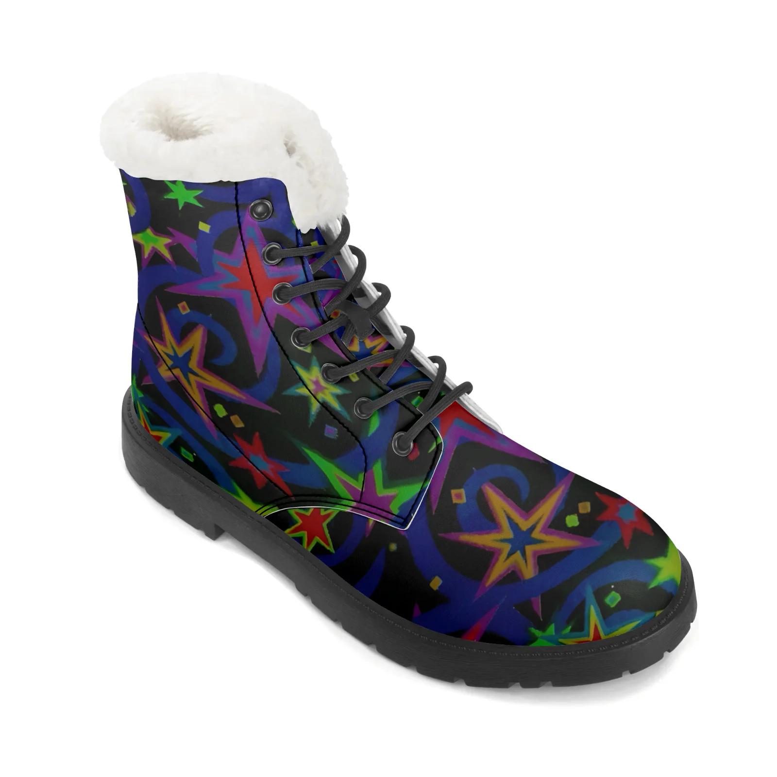 Starlit Sky Plush Snow Boots f - Men Shoes Eu To Us ulasan dan harga