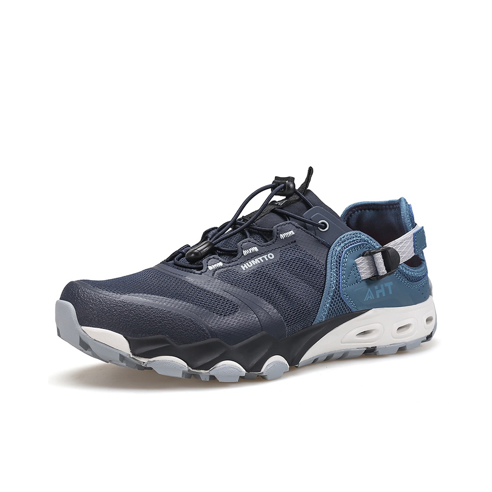 HUMTTO Slip Resistant Breathab - Men'S Shoes Navy Blue ulasan dan harga