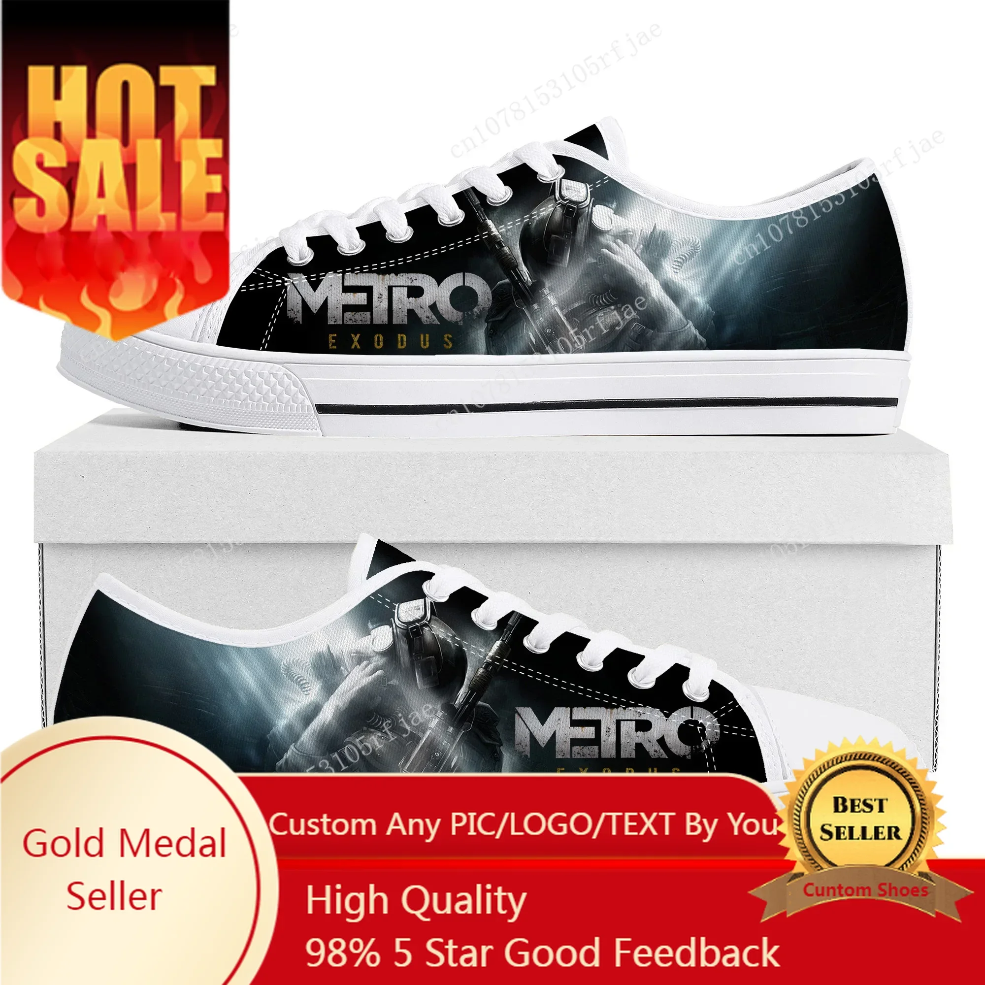 Metro Exodus Low Top Sneakers  - Men Shoes Metro ulasan dan harga