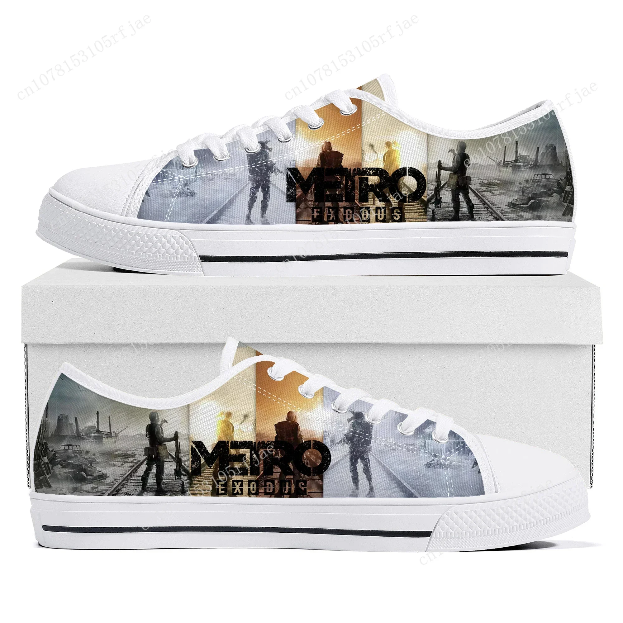 Metro Exodus Low Top Sneakers  - Men Shoes Metro ulasan dan harga