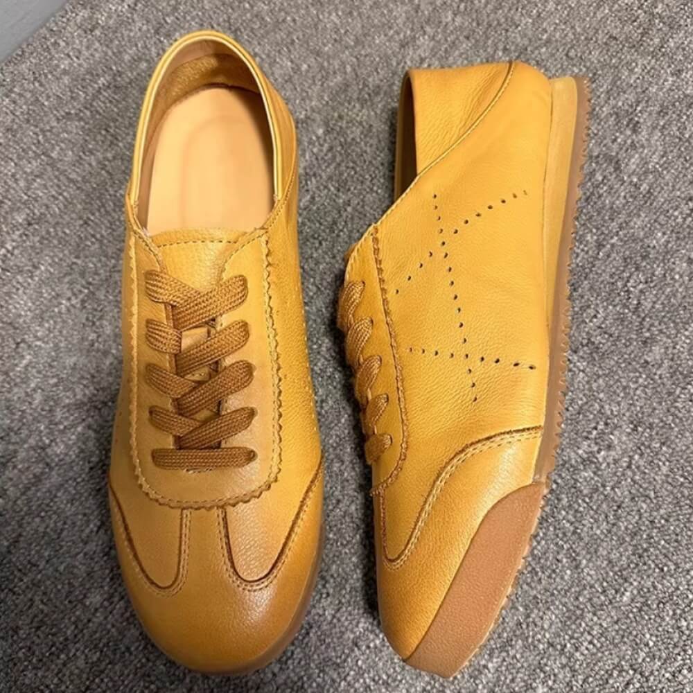 Handcrafted Tan Leather Brogue - Men'S Shoes Brogues ulasan dan harga