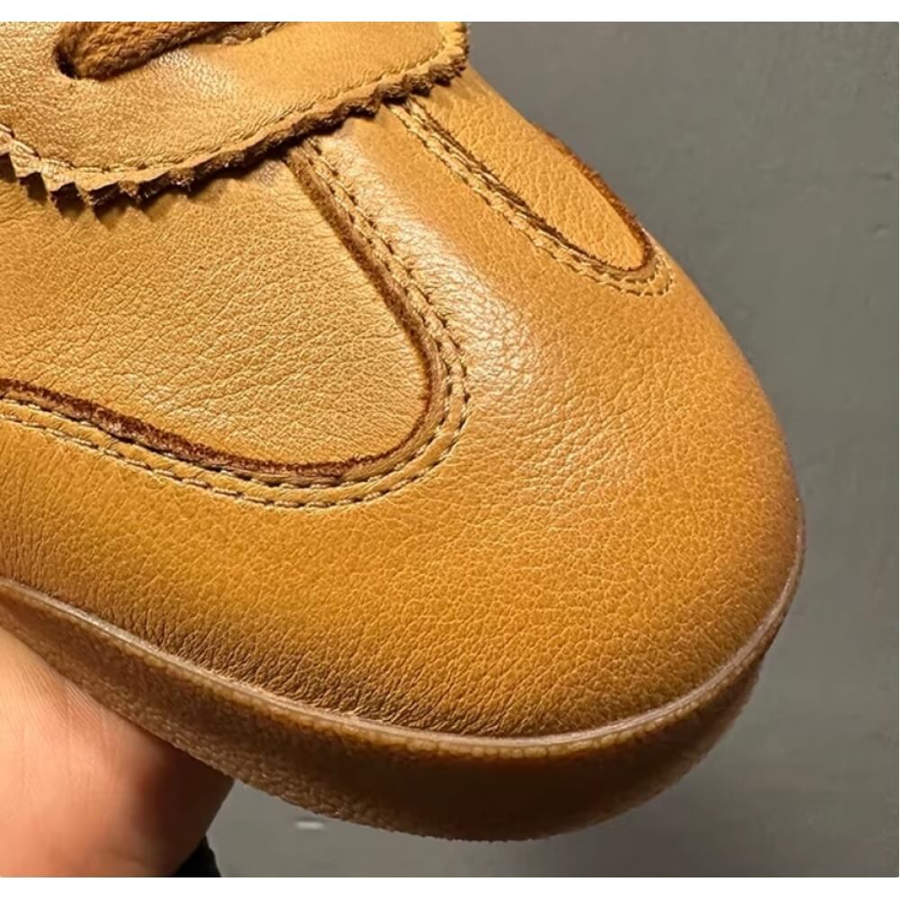 Handcrafted Tan Leather Brogue - Men'S Shoes Brogues ulasan dan harga