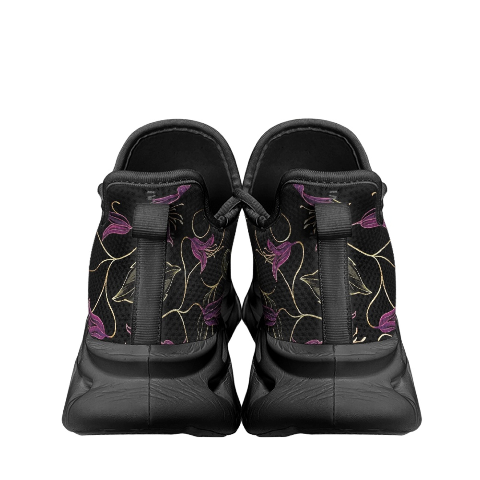 PENSTROLL Purple Floral Vines  - Men'S Shoes For Gym ulasan dan harga