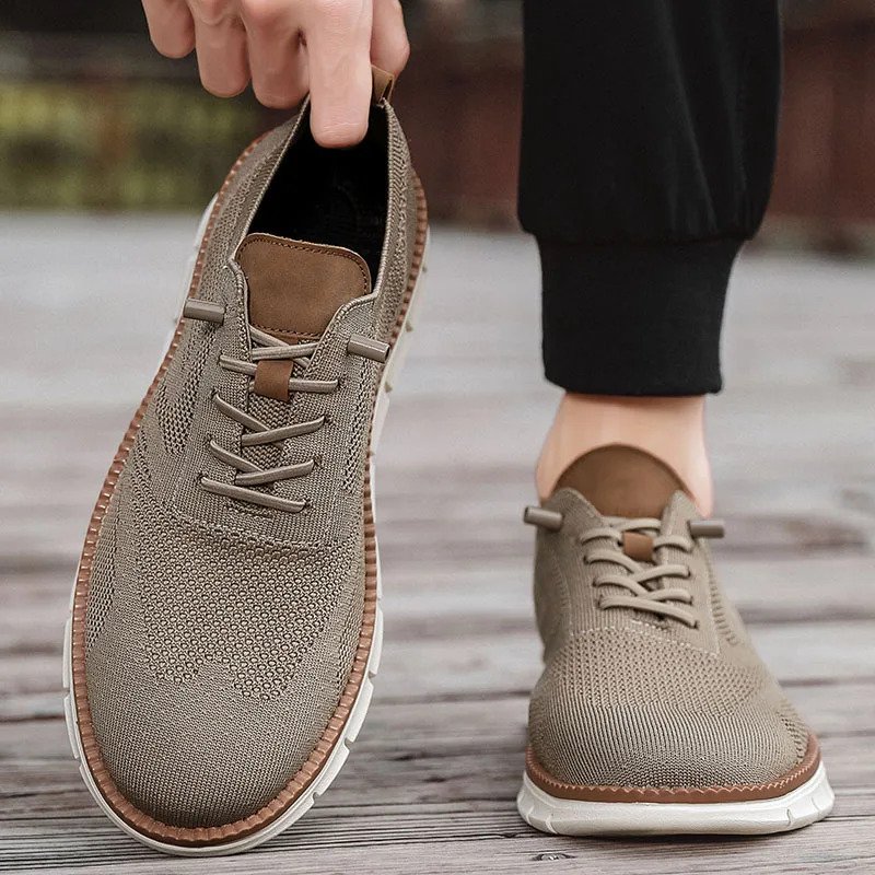 Men Casual Shoes Classic Breat - Men'S Shoes Brogues ulasan dan harga