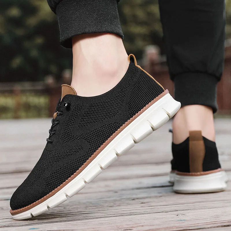 Men Casual Shoes Classic Breat - Men'S Shoes Brogues ulasan dan harga