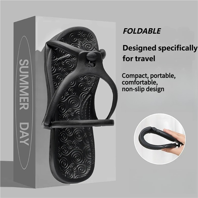 Upgraded Foldable Travel Slipp - Flip Flop Beach Men ulasan dan harga