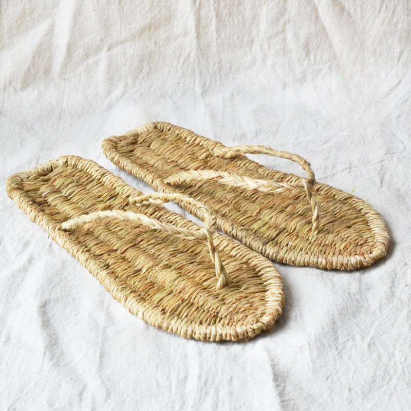 Straw Sandals for Men and Wome - Flip Flop Beach Men ulasan dan harga