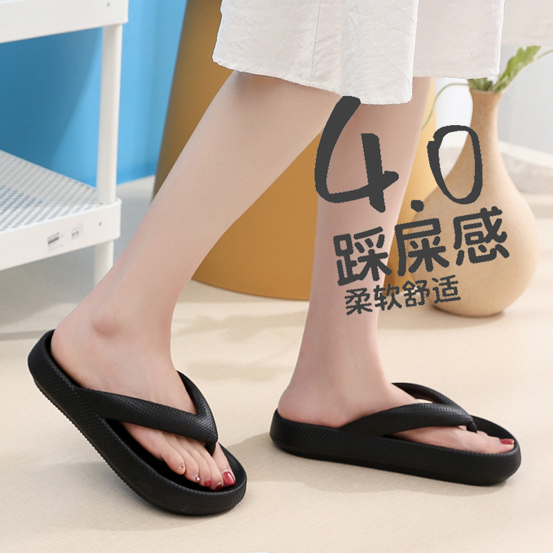 Women's Flip Flops Flat Platfo - Flip Flop Beach Men ulasan dan harga