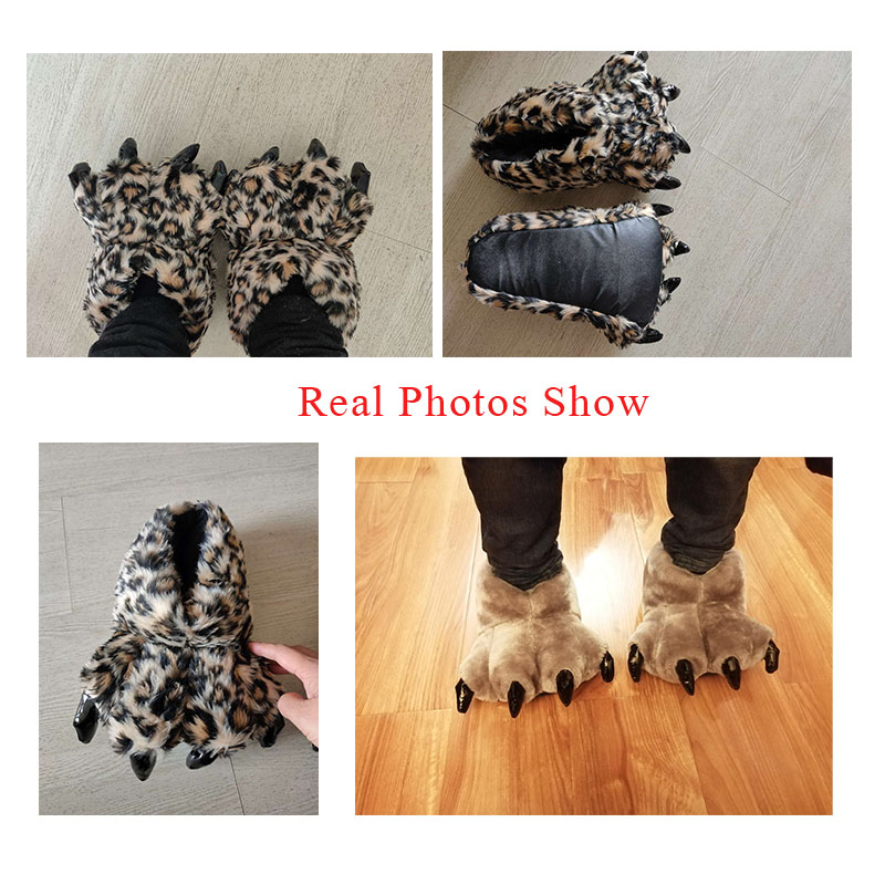 Size 35-43 Black Animal Paw Sh - Men'S Shoes To Women'S Size ulasan dan harga
