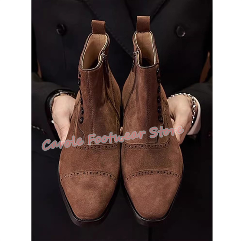 British Style Carving Genuine  - Men'S Shoes Brogues ulasan dan harga