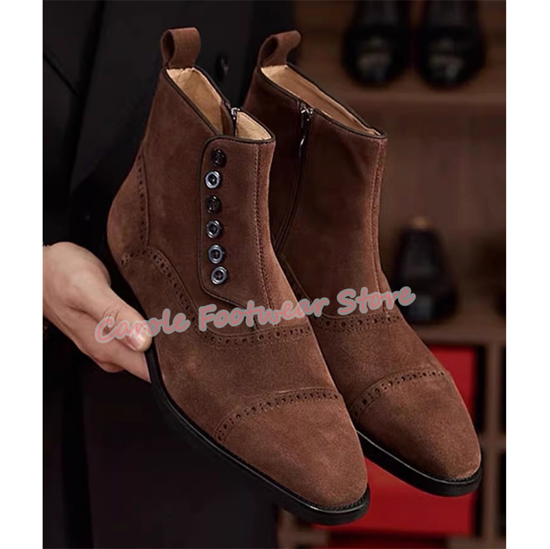 British Style Carving Genuine  - Men'S Shoes Brogues ulasan dan harga