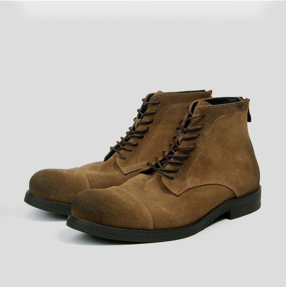 EAGSITY suede cow leather vint - Men'S Shoes Brogues ulasan dan harga