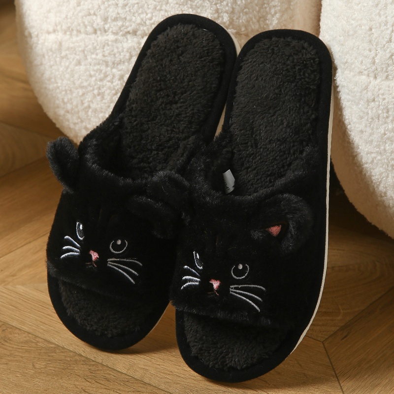 Cute Cat Plush Flip Flops For  - Flip Flop Beach Men ulasan dan harga