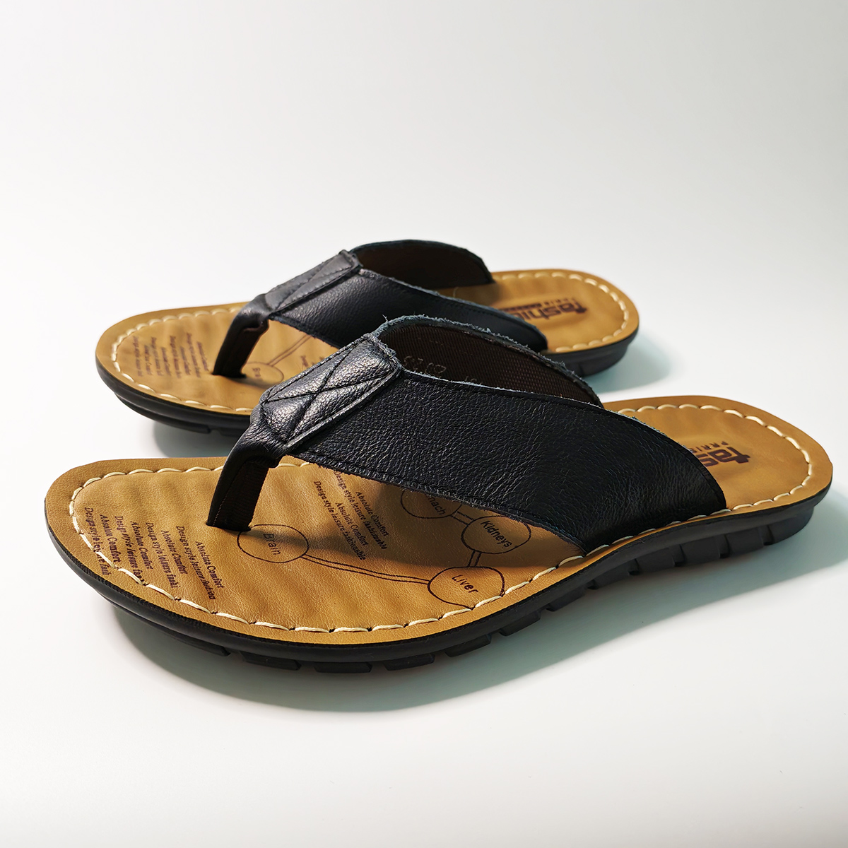 Summer Shoes Men Slippers Genu - Flip Flop Beach Men ulasan dan harga
