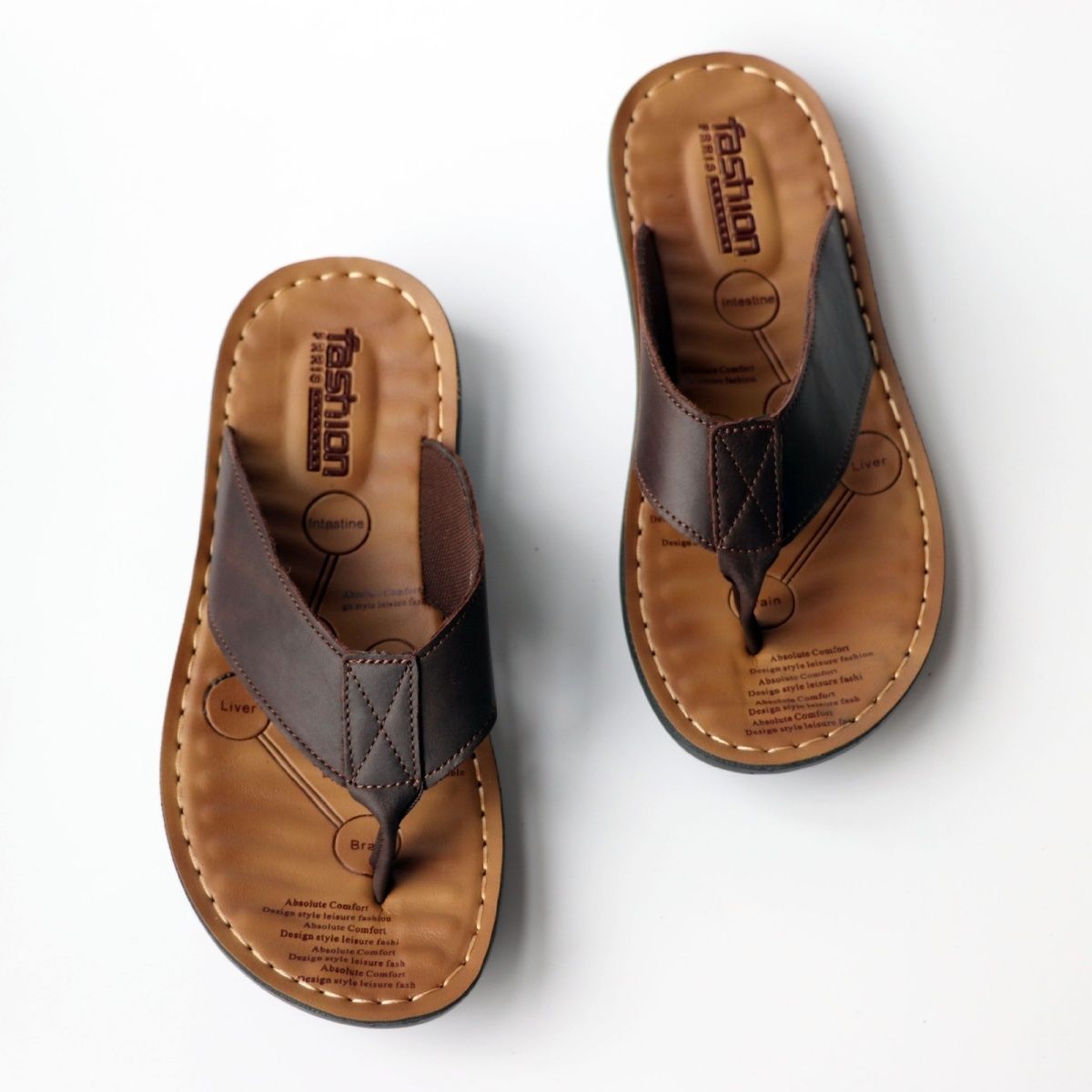 Summer Shoes Men Slippers Genu - Flip Flop Beach Men ulasan dan harga