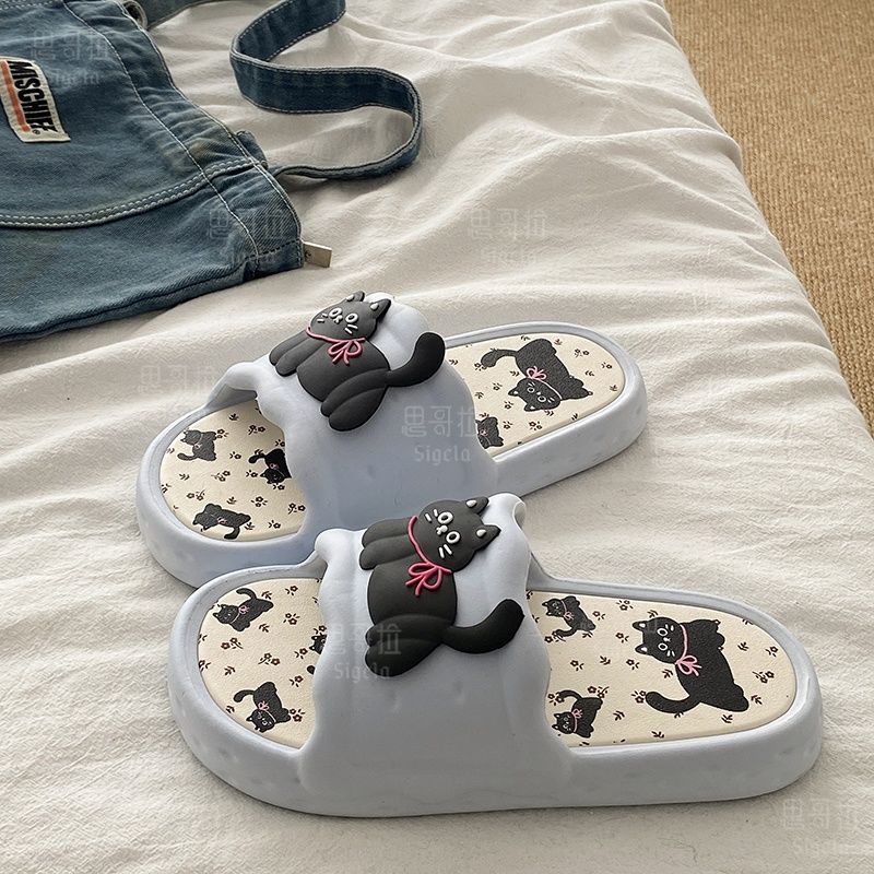 Printting Cute Bear Women Slip - Flip Flop Beach Men ulasan dan harga
