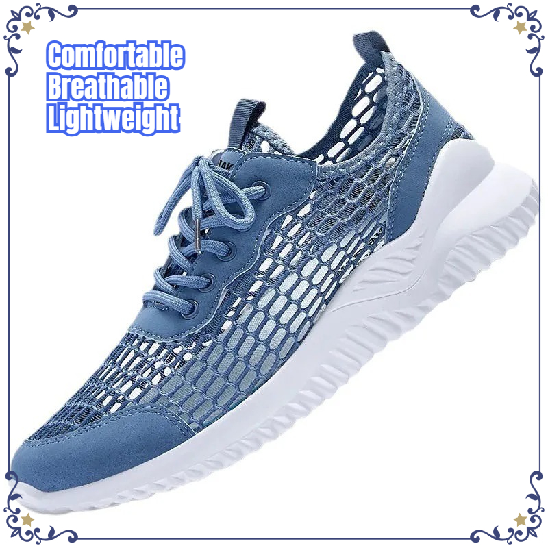 New Summer Men Hollow Mesh Sho - Men'S Shoes Brogues ulasan dan harga