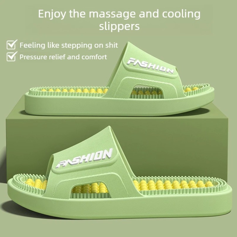 SHAJI Unisex Acupressure Massa - Flip Flop Beach Men ulasan dan harga