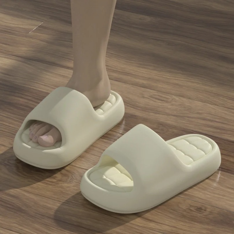 Cloud Slipper Women Plaid Summ - Flip Flop Beach Men ulasan dan harga