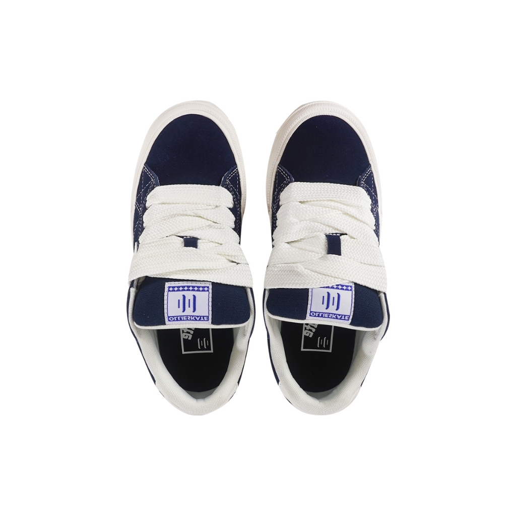 OllieSkate Navy Blue Bagel Bre - Men'S Shoes Navy Blue ulasan dan harga