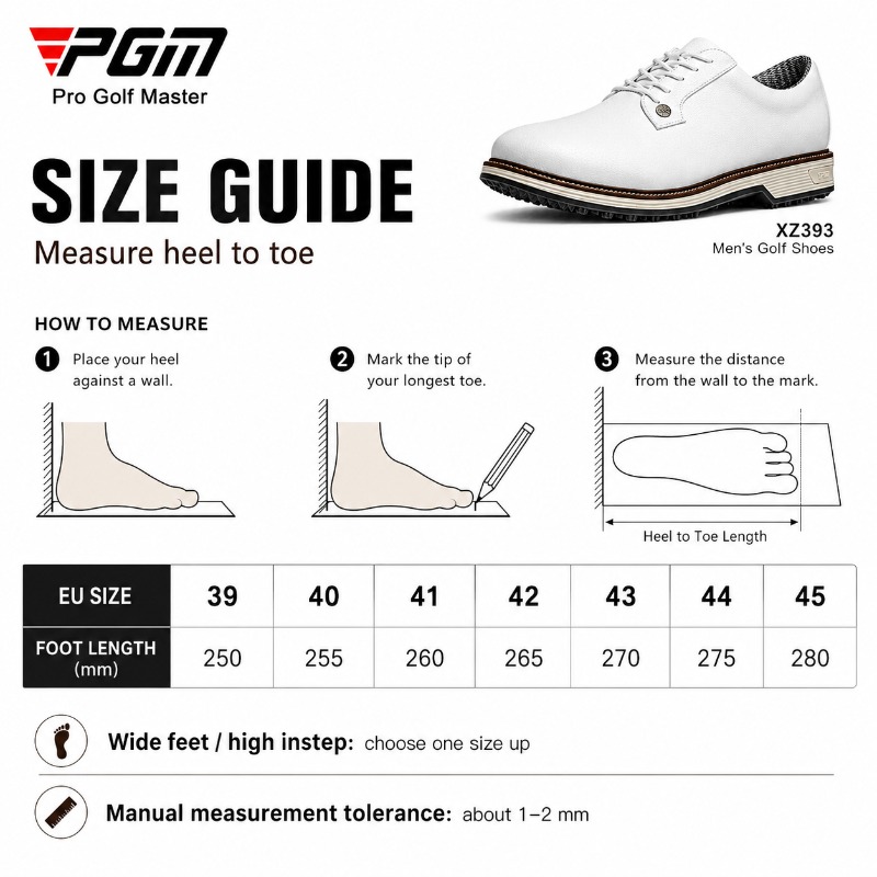 PGM Men's Waterproof Golf Shoe - Men Shoes Eu To Us ulasan dan harga